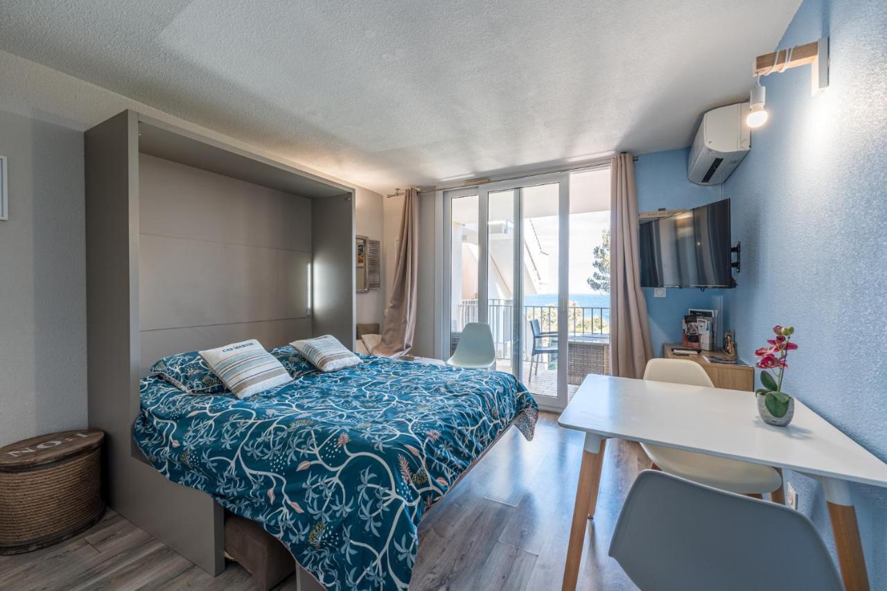 Studio *** "ThalaBanyuls" - Vue mer - Balcon Exterior foto